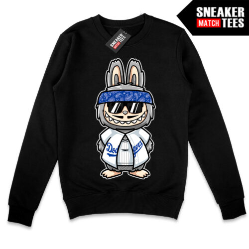 Labufoo Black Crewneck Sweatshirt