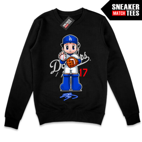 Showtime LA Boy Toon Black Crewneck Sweatshirt