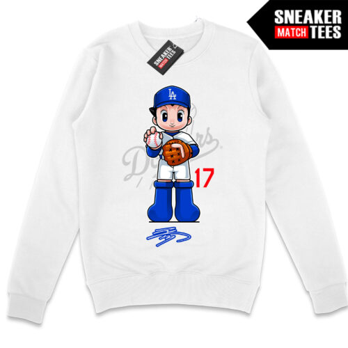 Showtime LA Boy Toon White Crewneck Sweatshirt