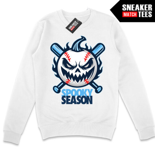 Toronto Spooky Season White Crewneck Sweatshirt