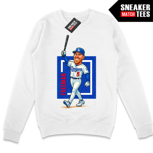 World Champs Freddy White Crewneck Sweatshirt