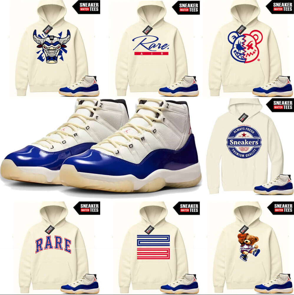 rare-air-11s sneaker match Graphic Hoodies
