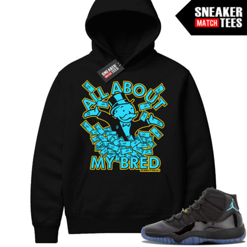 Gamma Blue 11 Sneaker Match Black Hoodie All About My Bred