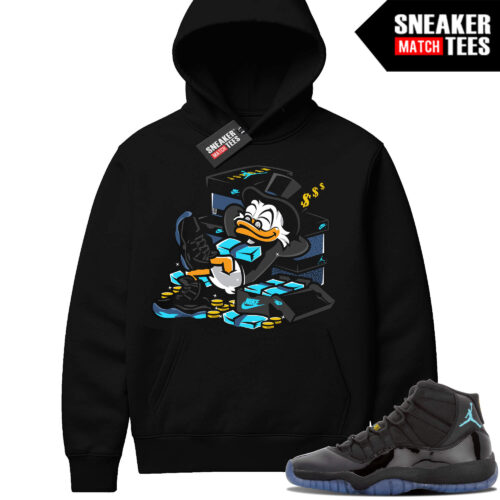 Gamma Blue 11 Sneaker Match Black Hoodie Got My Bred Up