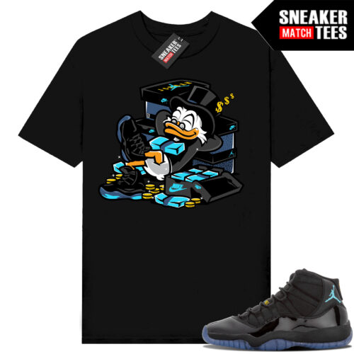 Gamma Blue 11s Sneaker Match Tees Black Got My Bread Up