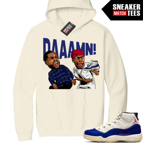 Jordan 11 Rare Air Sneaker Match Hoodie Sail Friday Daaamn