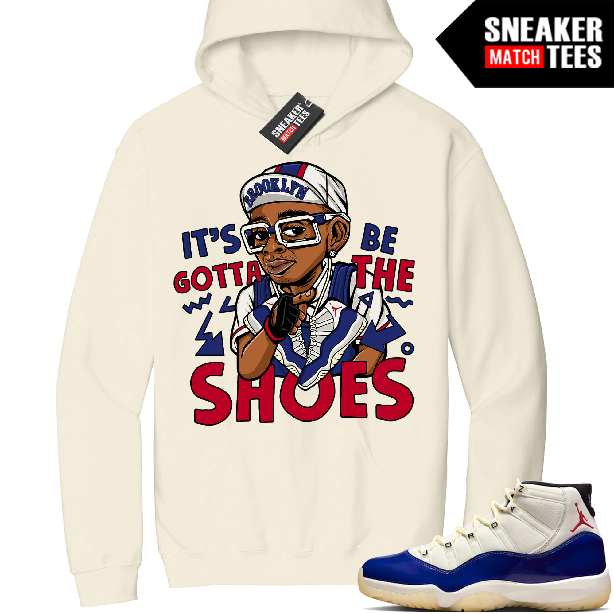 Jordan 11 Rare Air Sneaker Match Hoodie Sail Gotta Be the Shoes