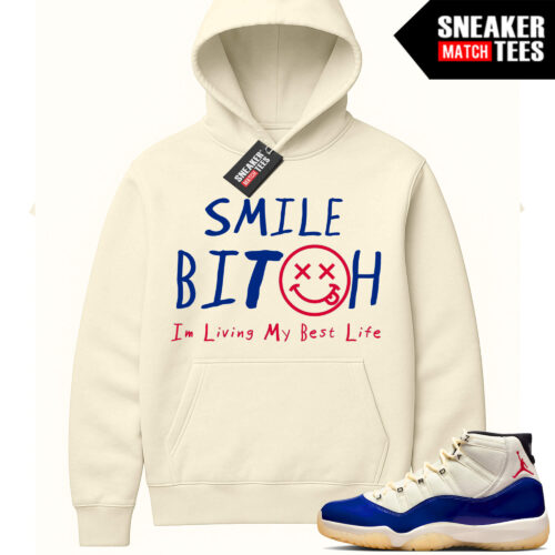 Jordan 11 Rare Air Sneaker Match Hoodie Sail Living My Best Life