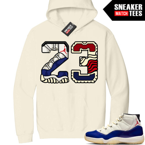 Jordan 11 Rare Air Sneaker Match Hoodie Sail Retro 23