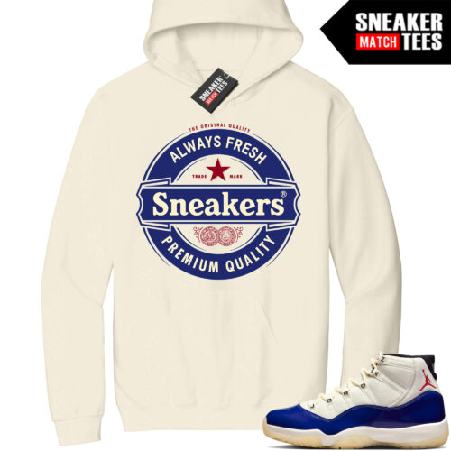 Jordan 11 Rare Air Sneaker Match Hoodie Sail SNEAKERS