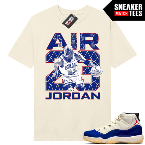 Jordan 11 Rare Air Sneaker Match Tees Shirt Sail 23 Air