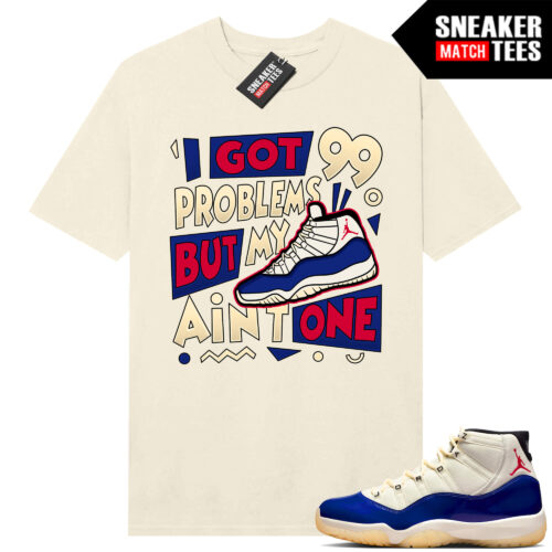 Jordan 11 Rare Air Sneaker Match Tees Shirt Sail 99 Problems