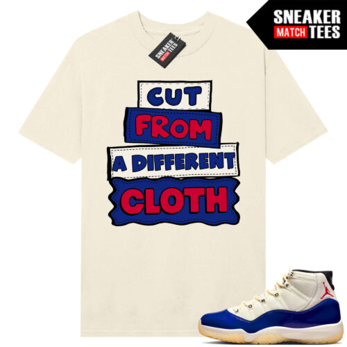 Jordan 11 Rare Air Sneaker Match Tees Shirt Sail Different Cloth