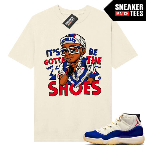 Jordan 11 Rare Air Sneaker Match Tees Shirt Sail Gotta Be the Shoes
