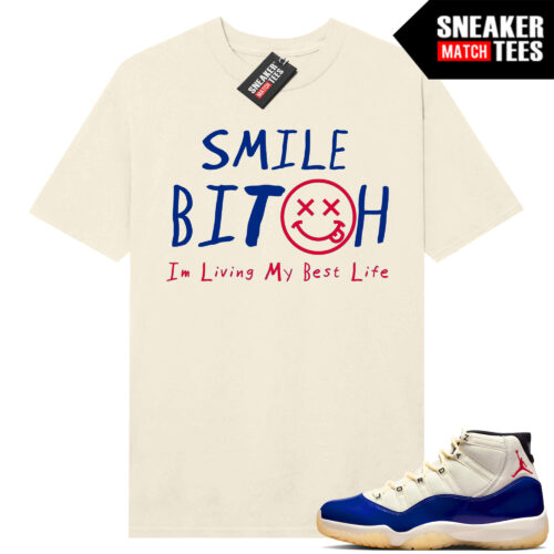 Jordan 11 Rare Air Sneaker Match Tees Shirt Sail Living My Best Life