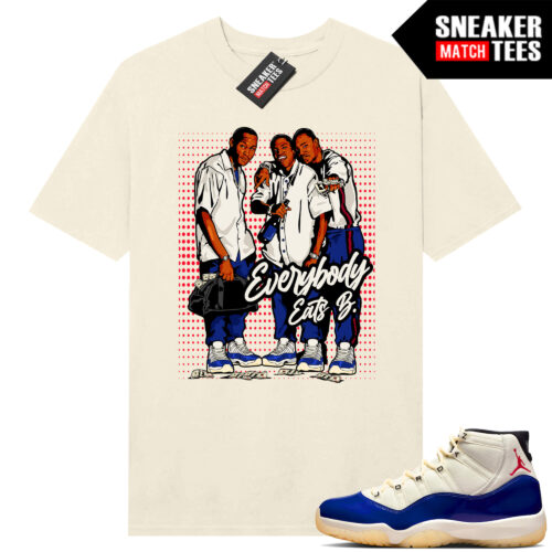 Jordan 11 Rare Air Sneaker Match Tees Shirt Sail Paid In Full