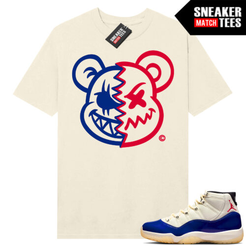 Jordan 11 Rare Air Sneaker Match Tees Shirt Sail Psycho Teddy