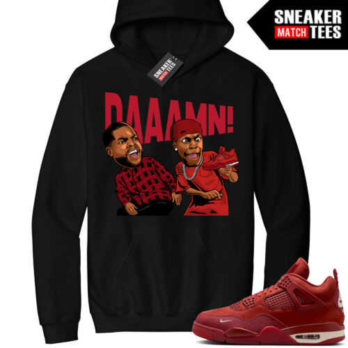 Jordan 4 Nigel Brick By Brick Sneaker Match Hoodie Black Friday Daaamn