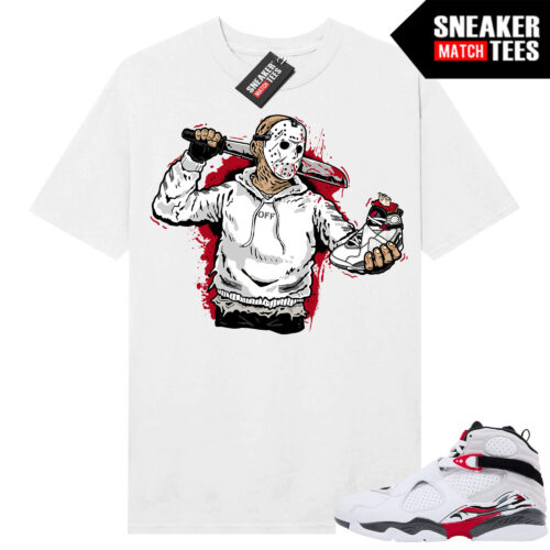 Jordan 8 Bugs Bunny Sneaker Match Tees White Jason Cop
