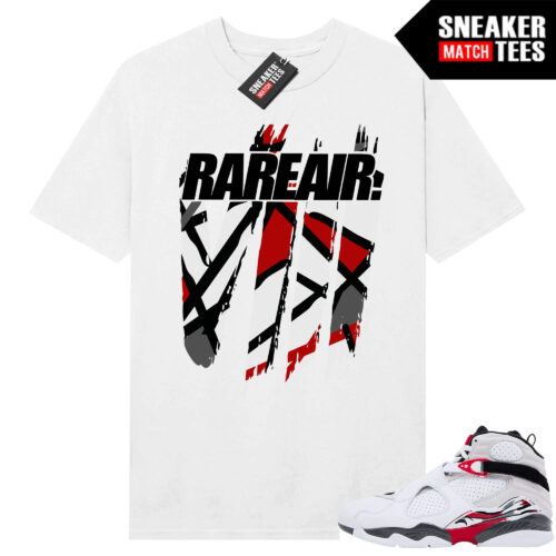 Jordan 8 Bugs Bunny Sneaker Match Tees White Rare Air VIII