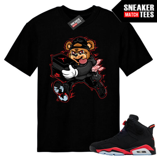 Infrared 6s Reverse Sneaker Match Tees Black Bear Sneaker Heist