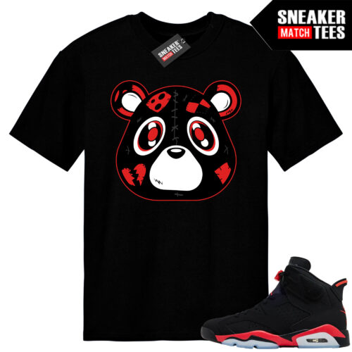 Infrared 6s Reverse Sneaker Match Tees Black Heartless Bear