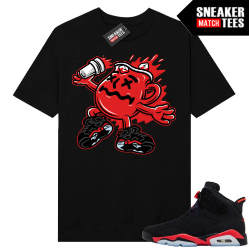 Infrared 6s Reverse Sneaker Match Tees Black Kool Kicks