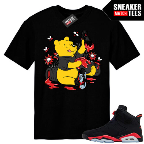 Infrared 6s Reverse Sneaker Match Tees Black New Shoe Drip