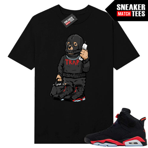 Infrared 6s Reverse Sneaker Match Tees Black Trap Bear