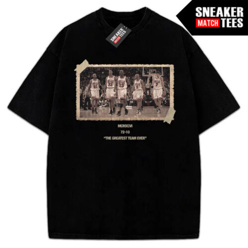 Chicago The Greatest Team Ever Men's Black T-shirt 100% Cotton