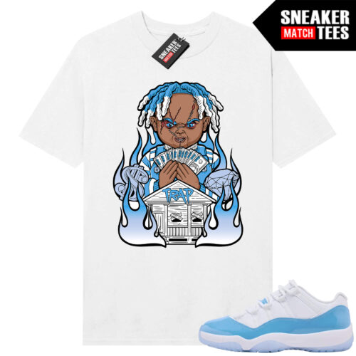 UNC 11 Low Sneaker Match Tees Shirt White Trap Chucky