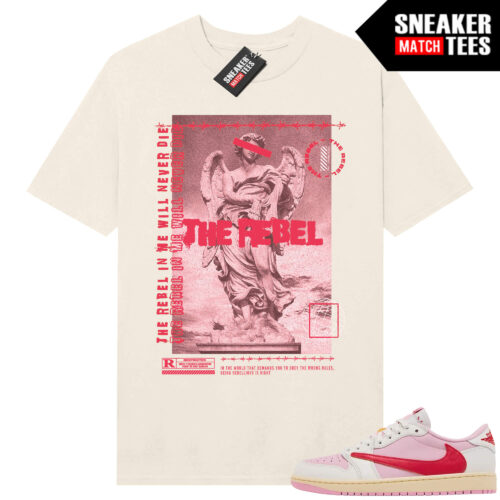 Travis 1 Low Sail Tropical Pink Sneaker Match Tees Sail Rebel