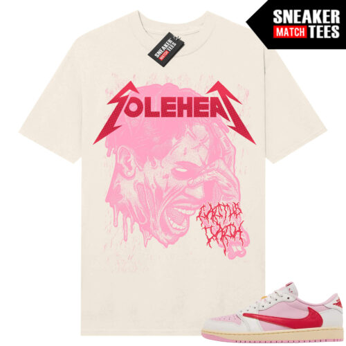 Travis 1 Low Sail Tropical Pink Sneaker Match Tees Sail Sole Heat Travis Zombie