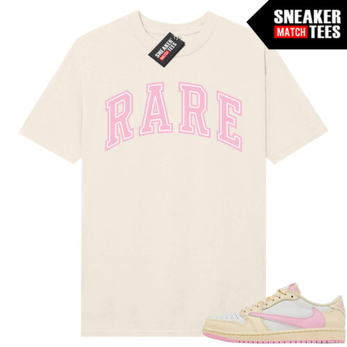 Travis 1 Low Shy Pink Sneaker Match Tees Sail Rare Arch