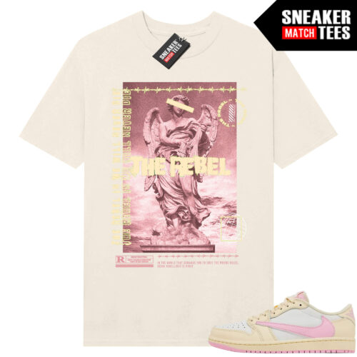 Travis 1 Low Shy Pink Sneaker Match Tees Sail Rebel