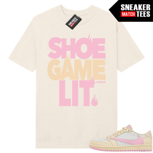 Travis 1 Low Shy Pink Sneaker Match Tees Sail Shoe Game lit