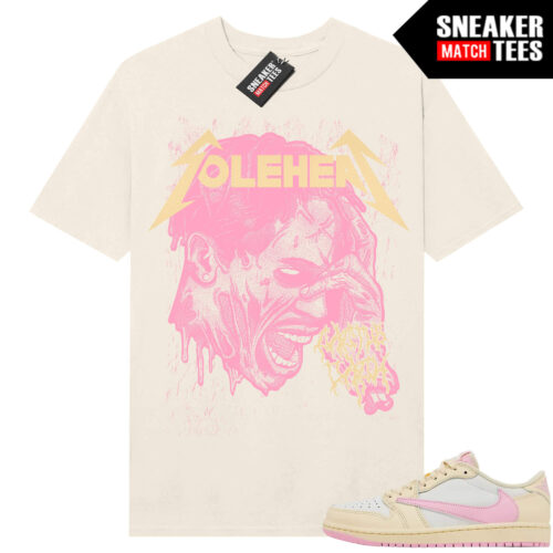 Travis 1 Low Shy Pink Sneaker Match Tees Sail Sole Heat Travis Zombie