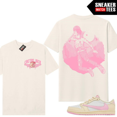 Travis 1 Low Shy Pink Sneaker Match Tees Sail WINGS