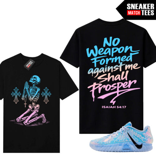 JA 3 All Star Warning Label Sneaker Match Tees Black No Weapon