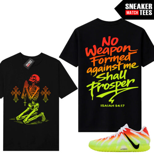 JA 3 Christmas Sneaker Match Tees Black No Weapon
