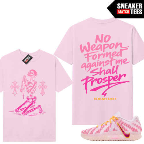 JA 3 Jelly Bean Sneaker Match Tees Pink No Weapon