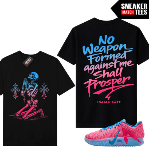 JA 3 Kool Aid Sneaker Match Tees Black No Weapon