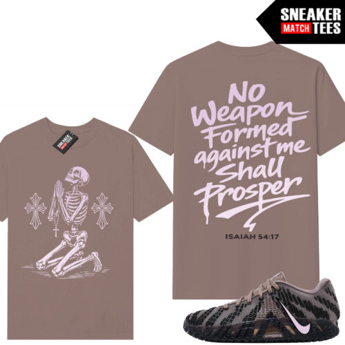 JA 3 Mink Brown Sneaker Match Tees Light Brown No Weapon
