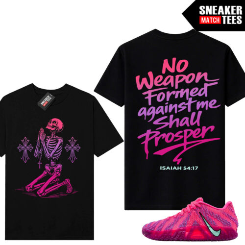 JA 3 Price of Admission Sneaker Match Tees Black No Weapon