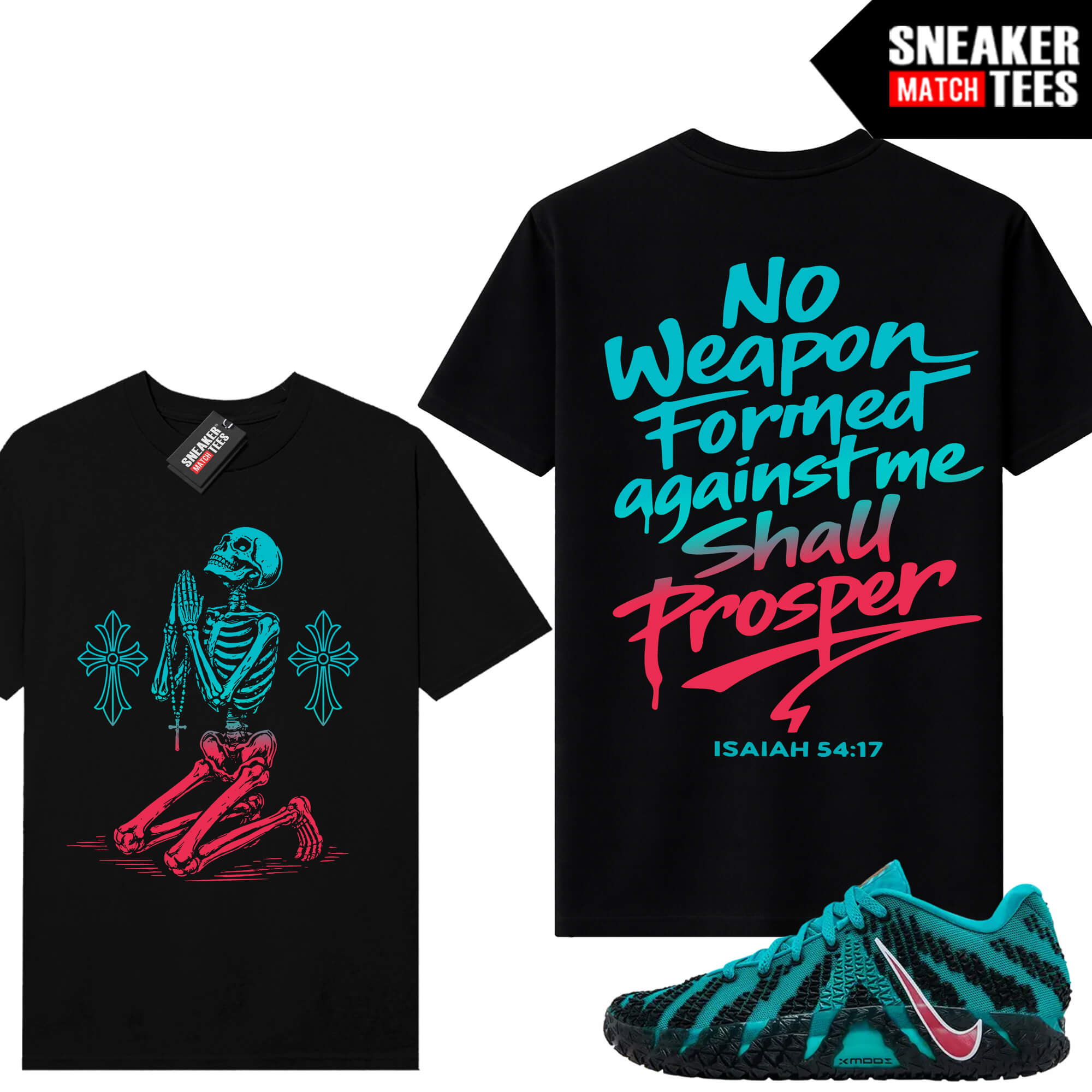 JA 3 Turbo Green Sneaker Match Tees Black No Weapon