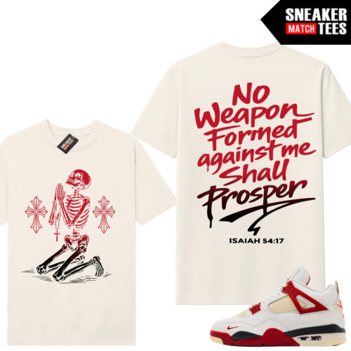 Nigel 4 Brick After Brick AJ4 Sneaker Match Tees Sail No Weapon