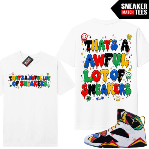 Miro 7 AJ7 Sneaker Match Tees White Awful Lot of Sneakers Drip