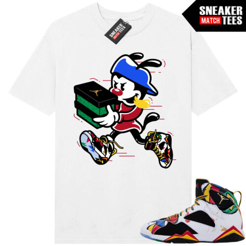 Miro 7 AJ7 Sneaker Match Tees White Double Up
