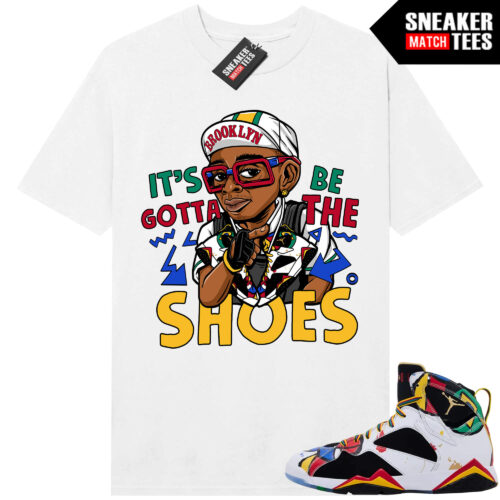 Miro 7 AJ7 Sneaker Match Tees White Gotta Be the Shoes