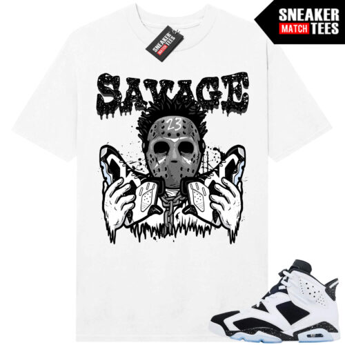 Jordan 6 Oreo Sneaker Match Graphic tees White 23 Savage